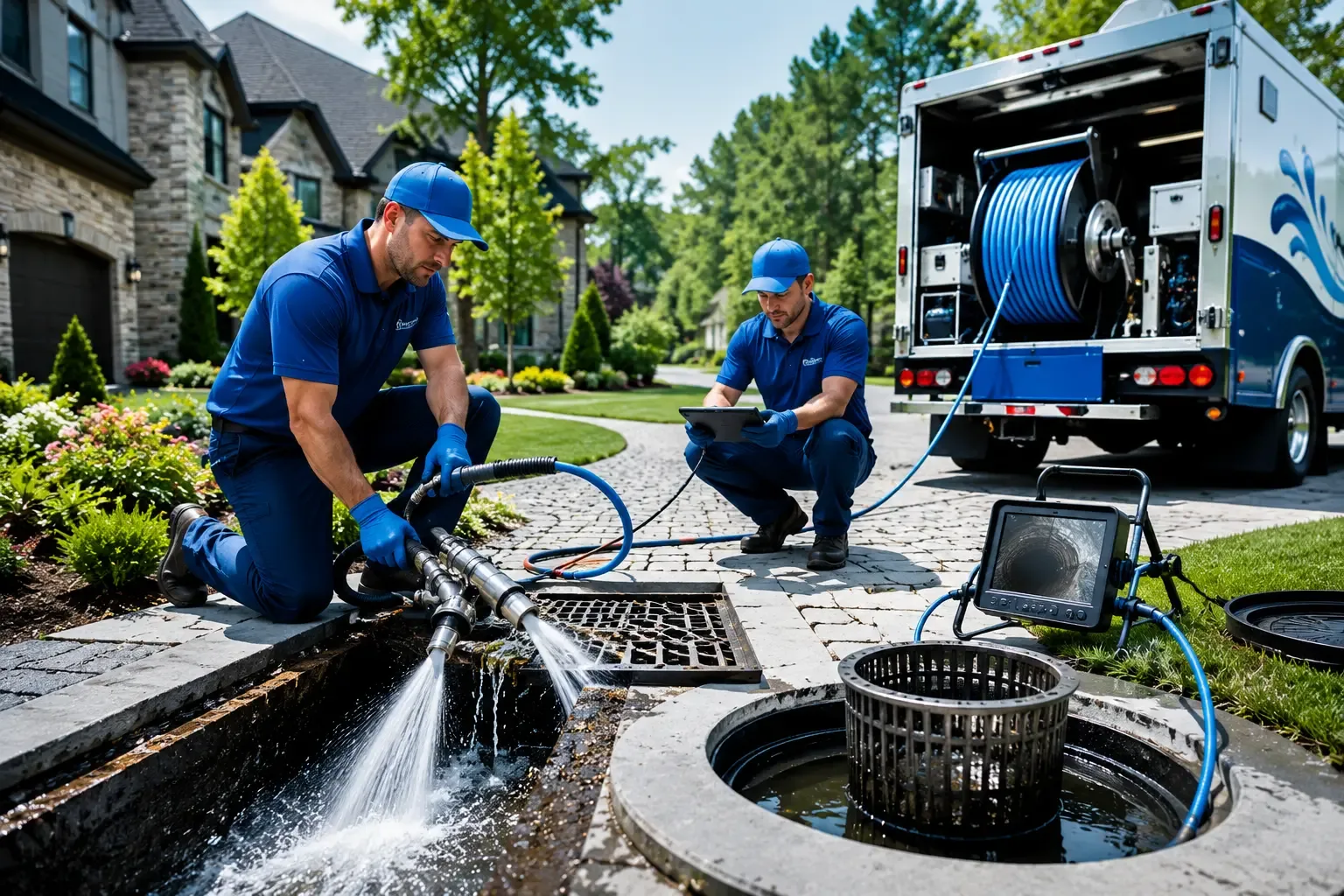 Local outdoor drain cleaning professionals in Russellton, PA